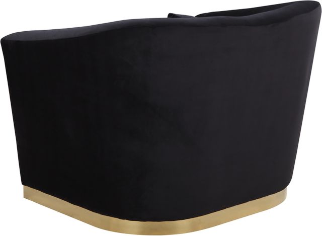 Meridian Furniture Arabella Black Velvet Chair-1