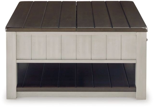Signature Design by Ashley® Darborn Gray/Brown Lift-Top Coffee Table-2