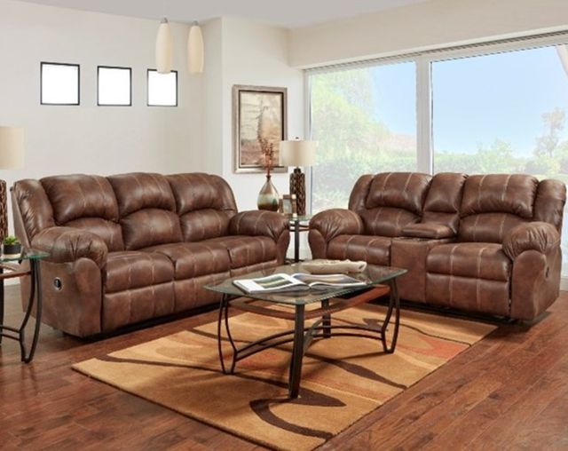 Martin Furniture & Bedding Telluride Cafe Manual Reclining Sofa-1