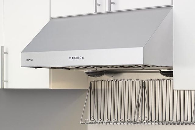 Zephyr Essentials Power Tempest I 30" Stainless Steel Under Cabinet Canopy Hood-0