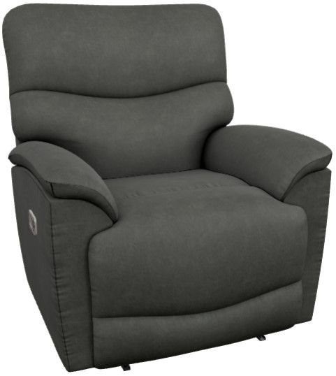 La-Z-Boy® Trouper Ink Power Wall Recliner with Headrest and Lumbar-0