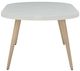 Signature Design by Ashley® Seton Creek White Oval Aluminum Outdoor Dining Table with Brown Base-2