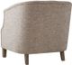 Olliix by Madison Park Natural Ansley Chesterfield Barrel Chair-1