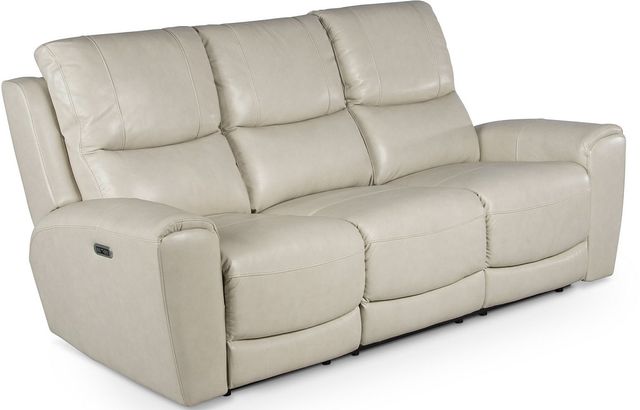 Steve Silver Co. Laurel 3-Piece Ivory Dual Power Leather Motion Set-1