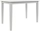 Jofran Inc. Simplicity Dove Gray Counter Dining Table-0