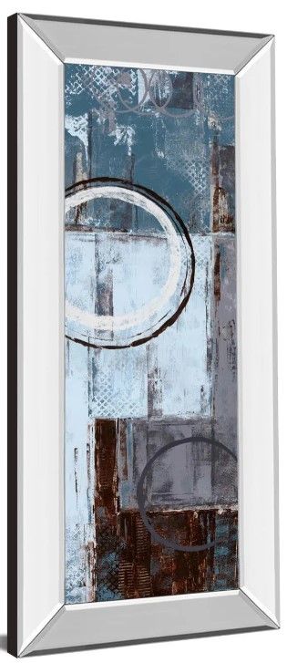 Classy Art Cool Dance I by Maria Donovan Mirror Framed Wall Art-1