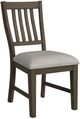 Elements International Yellowstone 7-Piece Gray/Medium Brown Dining Set-3