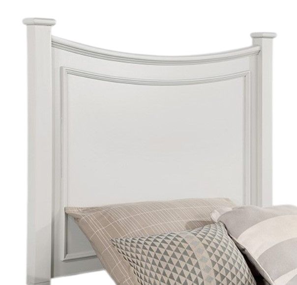 Furniture of America® Lycoris White Twin Poster Bed-2
