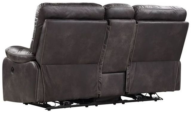 Emerald Home Jessie James Gray Power Reclining Loveseat-4