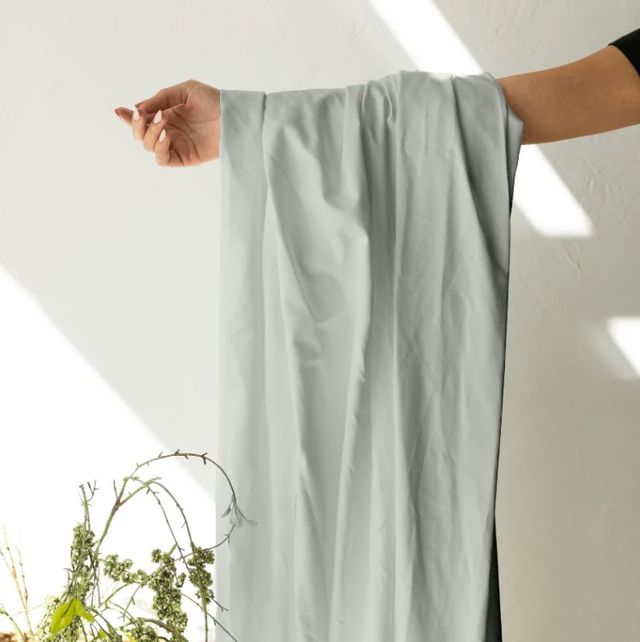 Dreamfit® DreamCool™ Egyptian Cotton Sage Split King Sheet Set-2