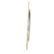 A & B Home Abington 4-Piece Gold Plate Set-2