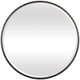 Uttermost® Benedo Black Round Mirror-0