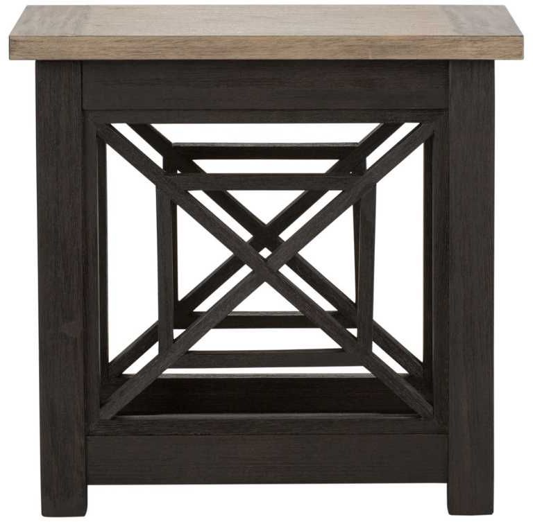 Liberty Furniture Industries Heatherbrook Chairside Table - Thumbnail 2