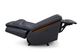 Navy Leather Power Reclining Sofa-2