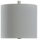 Stylecraft Black/Light Gray Table Lamp-2