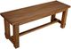 A-America® Anacortes Salvage Mahogany Dining Bench-0