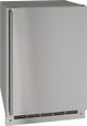 U-Line® 4.8 Cu. Ft. Stainless Solid Outdoor  Convertible Freezer -0