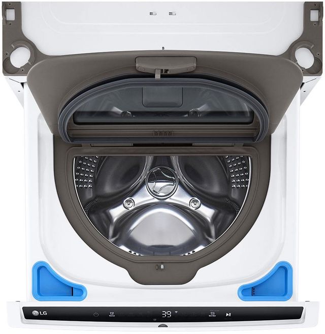 LG SideKick™ 1.0 Cu. Ft. White Pedestal Washer-3