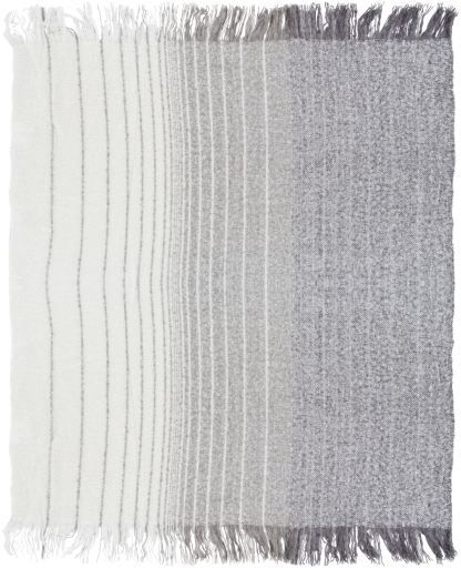Surya Lanose Cream 50"x60" Throw Blanket-1