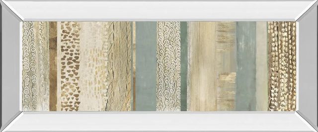 Classy Art Placidity Iva by Tom Reeves Mirror Framed Wall Art-1
