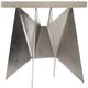Bernhardt Solaria Dune Side Table with Nickel Base-0