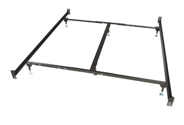 Glideaway® Deluxe King Brass Bed Frame-0