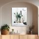 YHD Courtyard Sanctuary Glass Print-1