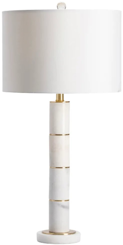 Crestview Collection Marble Column Table Lamp - Thumbnail 3