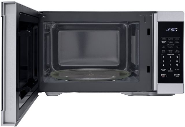 Sharp® Carousel® 1.1 Cu. Ft. Stainless Steel Countertop Microwave-3