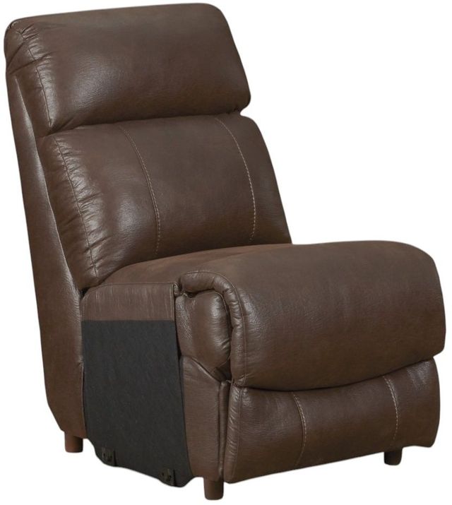 HomeStretch Rubix Espresso Armless Chair-0