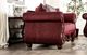 Furniture of America® Sassari Burgandy Loveseat-1