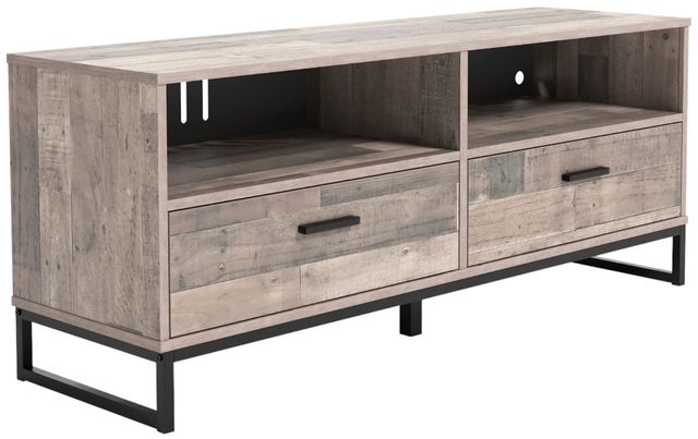 Signature Design by Ashley® Neilsville Multi Gray Whitewash  59" TV Stand-0
