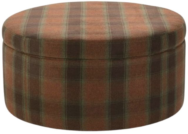 Rowe® Customizable Cyrus Round Storage Ottoman-0