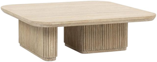 Classic Home Vander Cream Washed Square Coffee Table-0