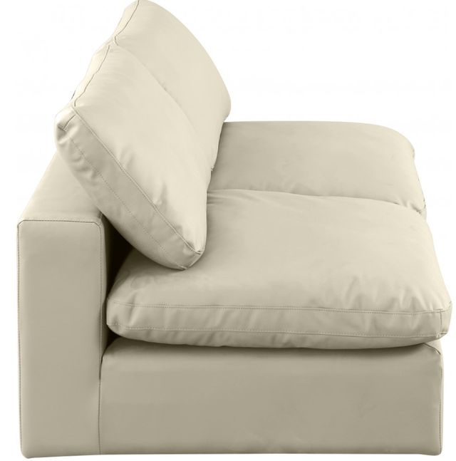 Meridian Furniture Comfy 2-Piece Cream Armless Sofa-2