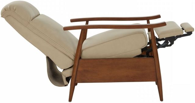 BarcaLounger® Hampton Shoreham Cream Leather Manual Recliner-1