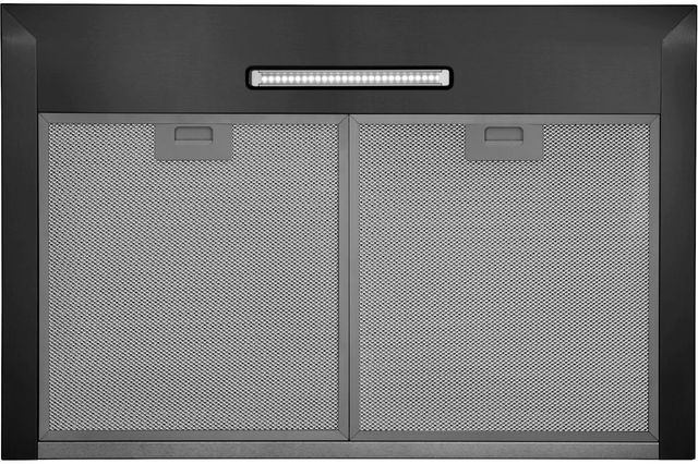 Broan® Elite EW48 Series 36" Black Stainless Steel Convertible Wall Mount Chimney Range Hood-4