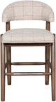 Vanguard® Furniture Customizable Waverly Fabric Barstool -1