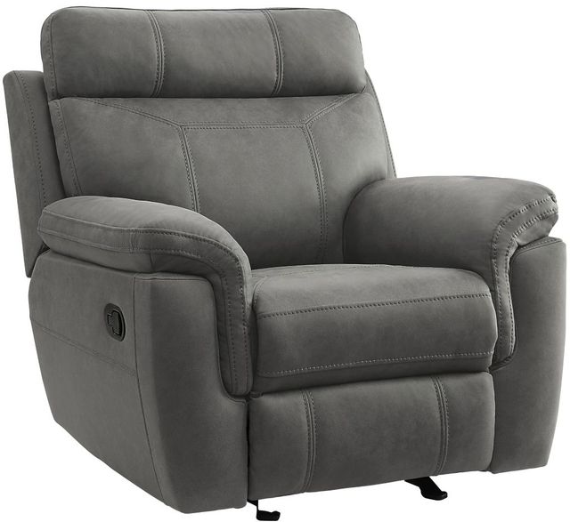Mazin Furniture Clifton Gray Glider Reclining Chair-0
