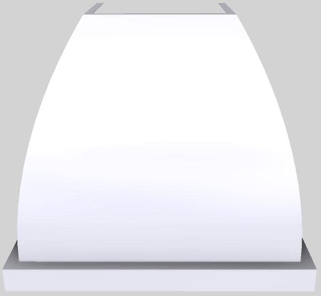 Vent-A-Hood® Designer Series 36" White Wall Mounted Range Hood-0
