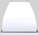 Vent-A-Hood® Designer Series 36" White Wall Mounted Range Hood-0