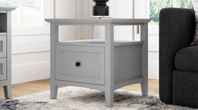Modus Furniture Grace Elephant Gray End Table-1