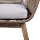 Armen Living Tutti Frutti Truffle Indoor Outdoor Dining Chair-4