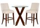 Powell® Auden 3-Piece Espresso/Natural Pub Set-0