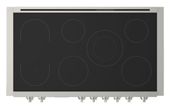 Fulgor Milano Sofia 48" Stainless Steel Pro Induction Rangetop-1
