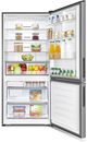 Aviva 31 in. 17.1 Cu. Ft. Stainless Steel Built In Bottom Freezer Refrigerator-2