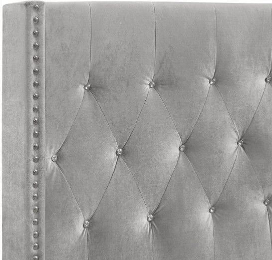 New Classic® Home Furnishings Huxley Gray California King Panel Bed-3