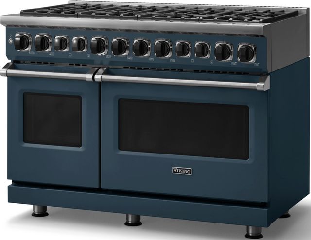 Viking® 7 Series 48'' Squall Sealed Burner Pro Style Dual Fuel Range-3