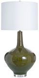Harp & Finial® Cline Olive Table Lamp-0