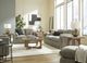Benchcraft® Dramatic Granite Loveseat-3